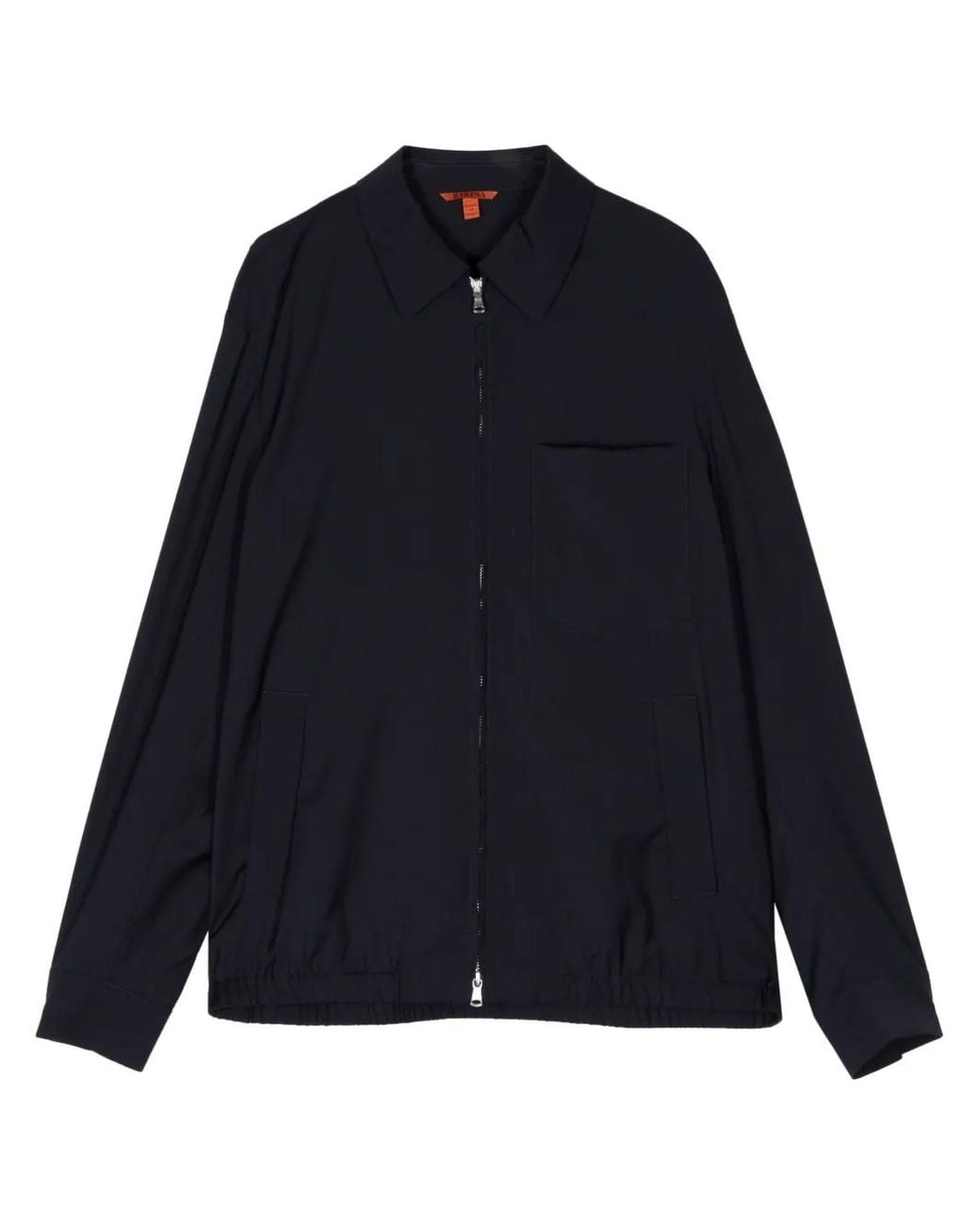 Sobrecamisa Con Cremallera Barena de hombre de color Blue