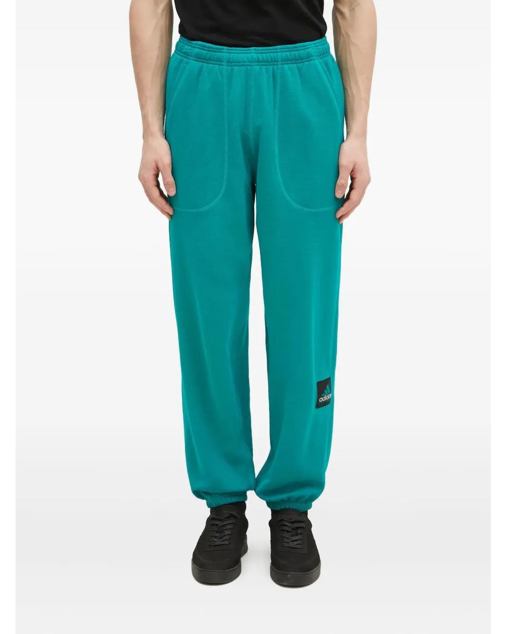 Adidas Green Eqt Reflective Track Pants for men