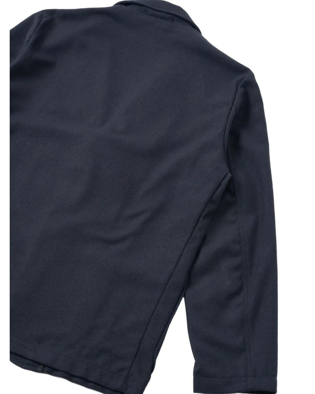 Universal Works Blue Two-Button Jacket for men