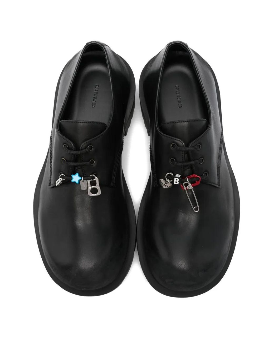 balenciaga-black-Lace-Up-