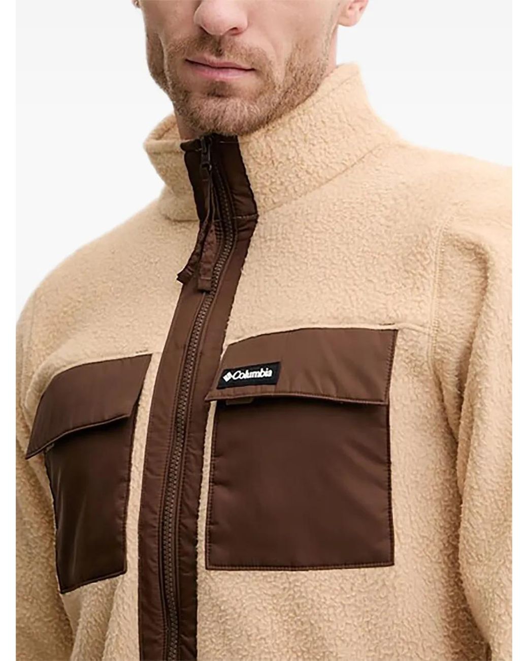 Columbia Natural Cardigan Juniper Peak Fleece for men