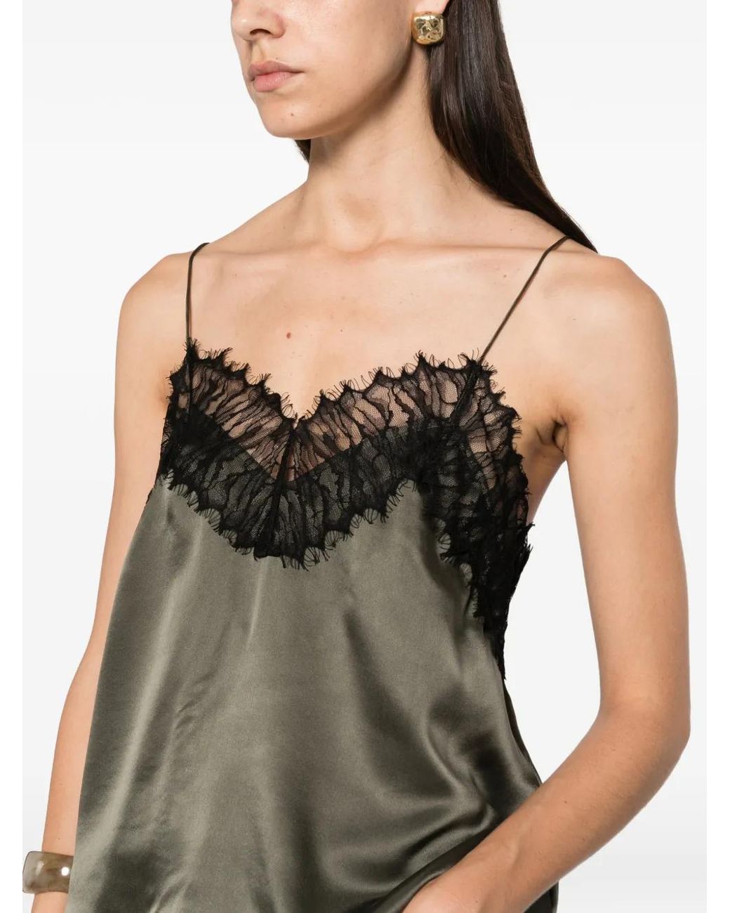 IRO Top Met Kant in het Multicolor