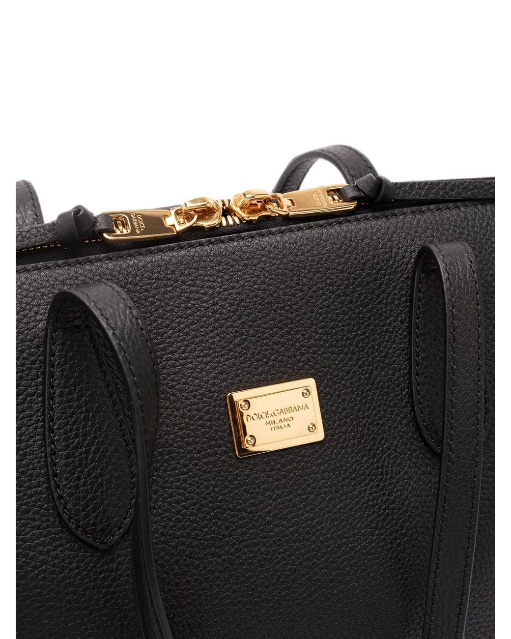 Dolce & Gabbana Black Dolce & Gabbana Vittoria Shoulder Bag
