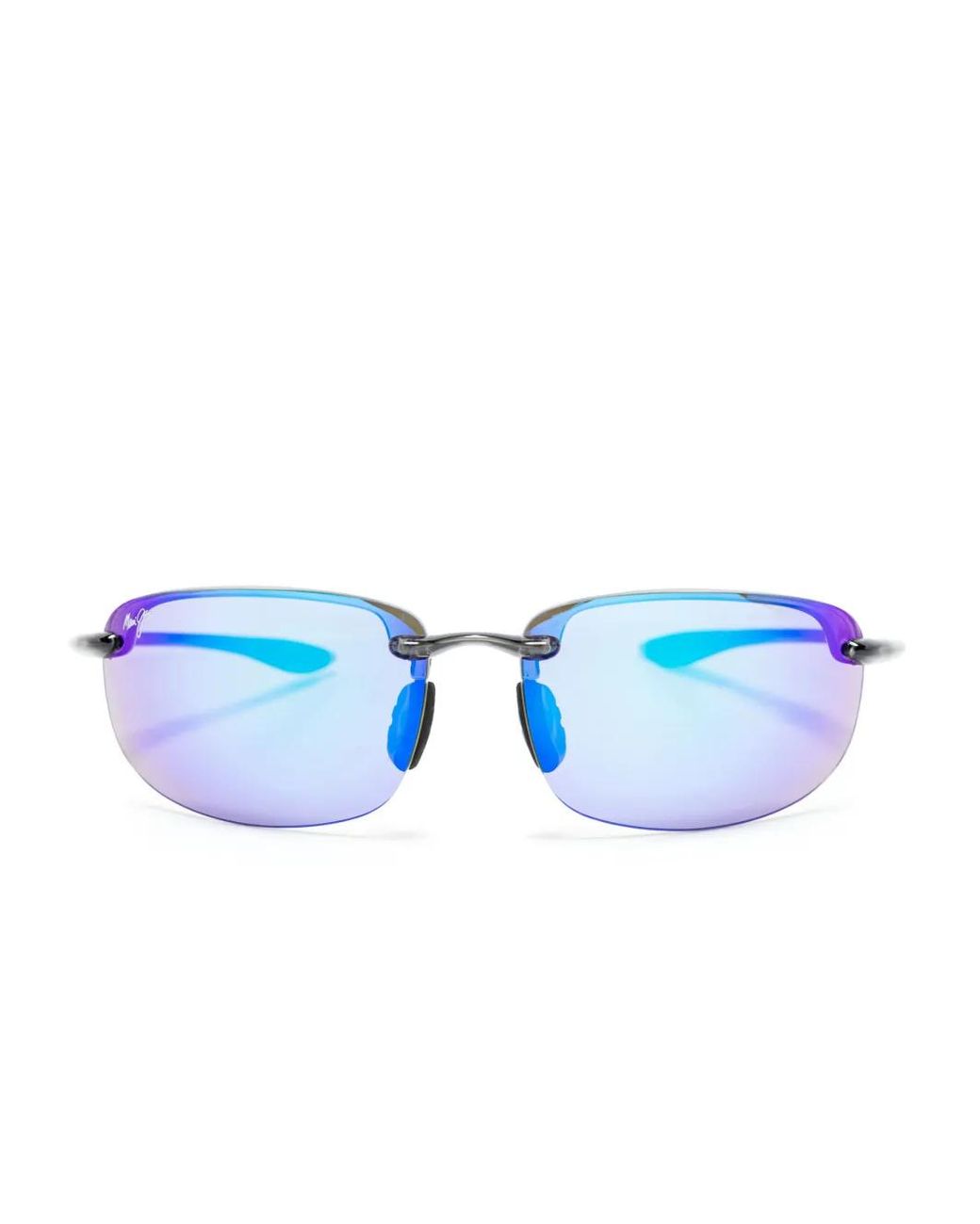 Maui Jim Blue Hookipa Rectangle-Frame Sunglasses