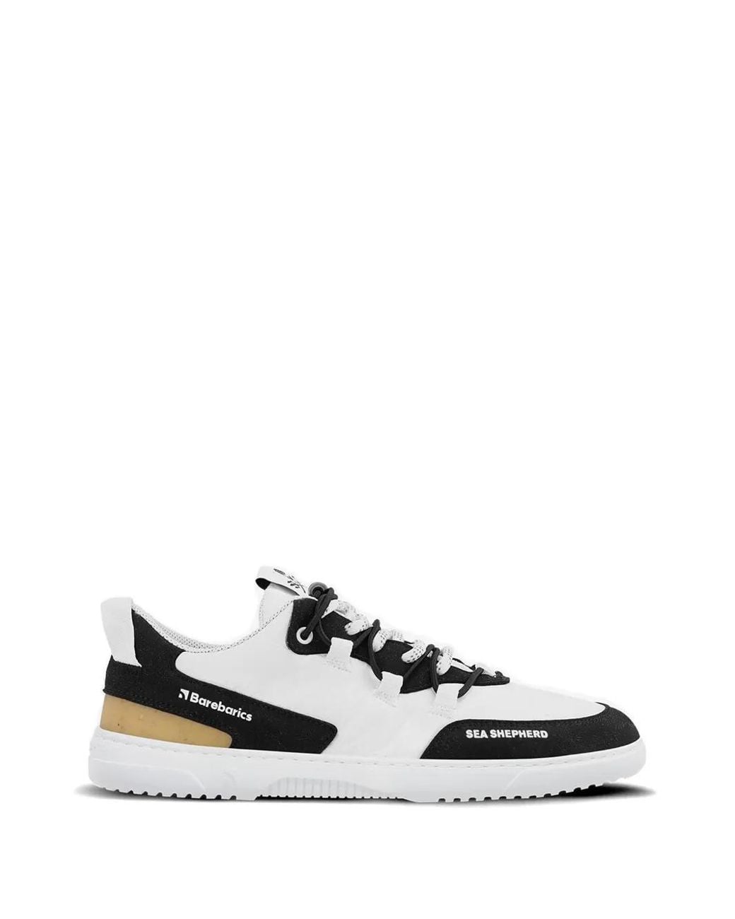 Barebarics White X Sea Shepherd Revive Panelled Sneakers