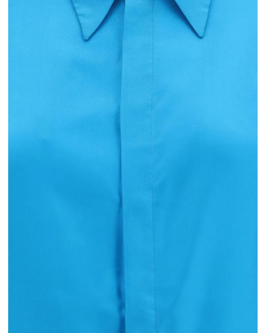 Camisa Petit De Seda Sa Su Phi de color Blue