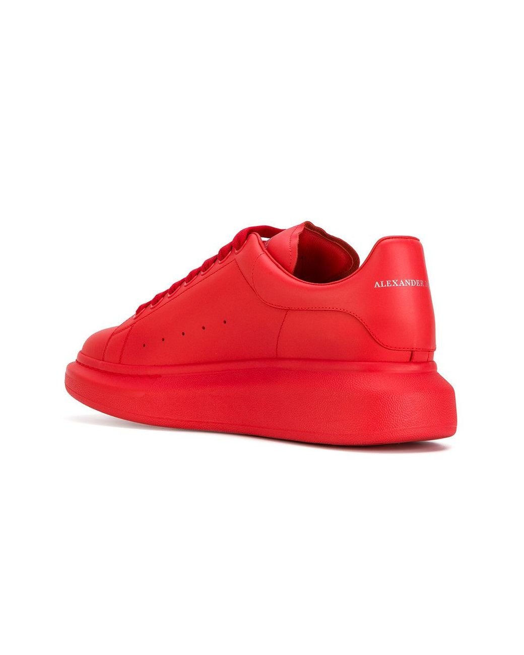 Zapatillas con suela extendida Alexander McQueen de hombre de color Rojo |  Lyst