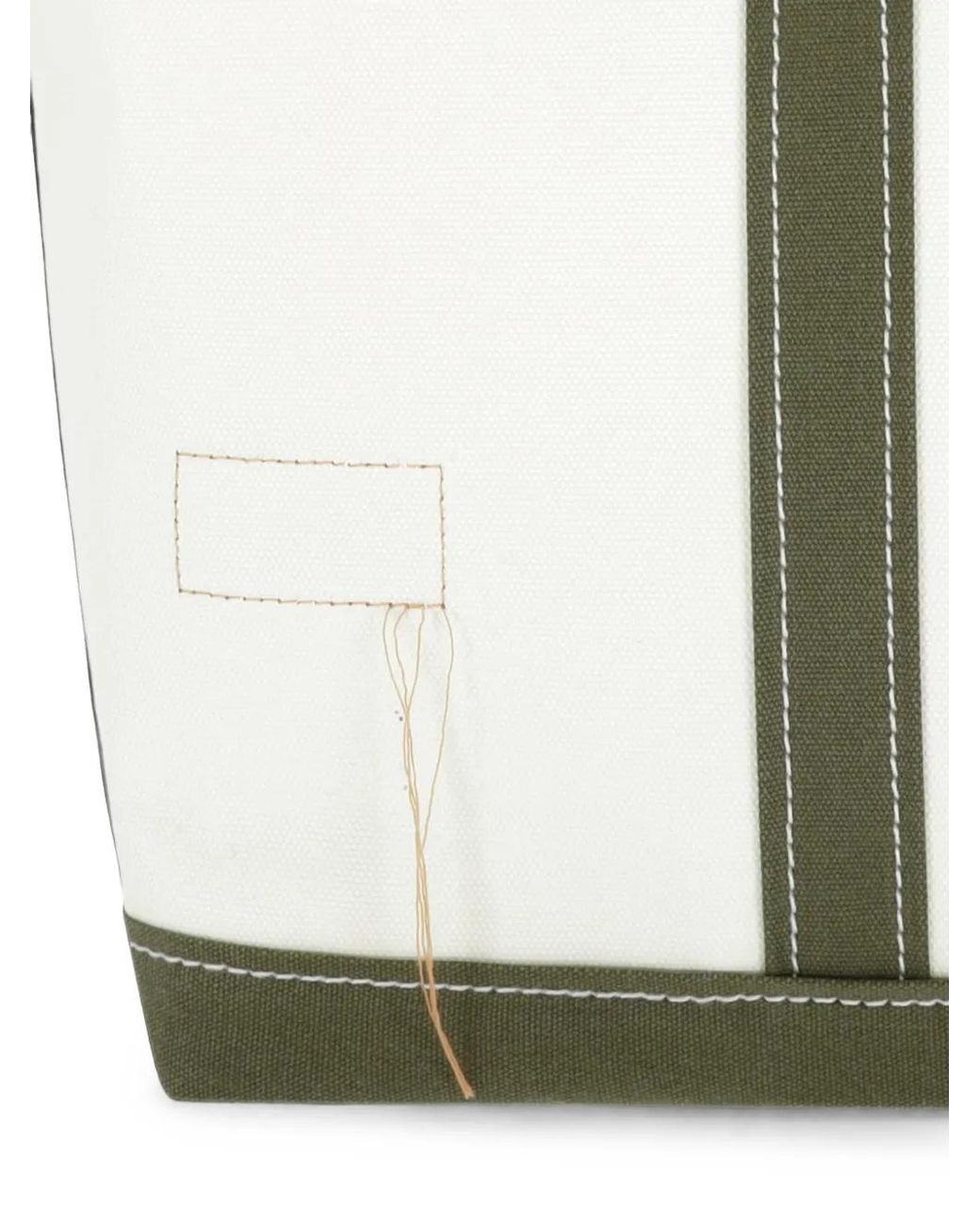 Fortela White Doctorbag Canvas Tote Bag for men