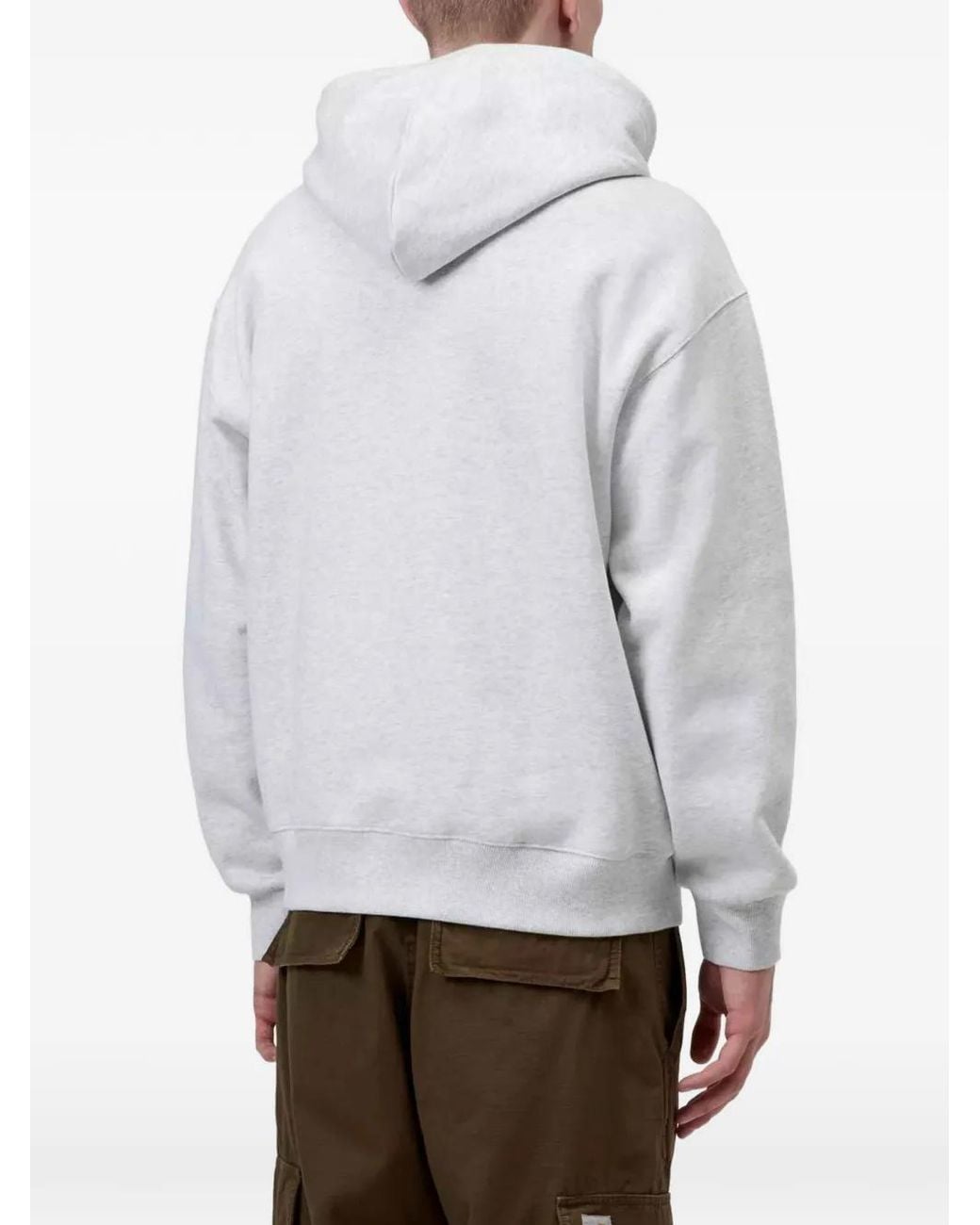 Carhartt White Graphic-Print Hoodie for men