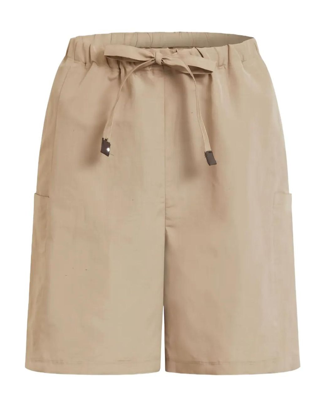 Max Mara Quebec Shorts in het Natural