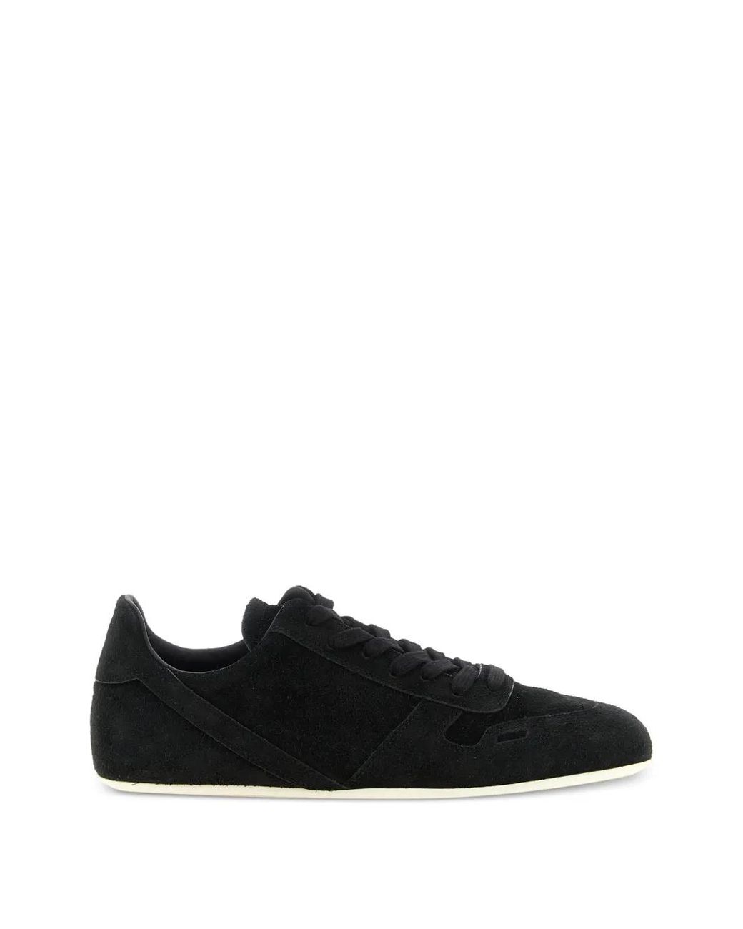 Rick Owens Black Minimal Sneaks for men