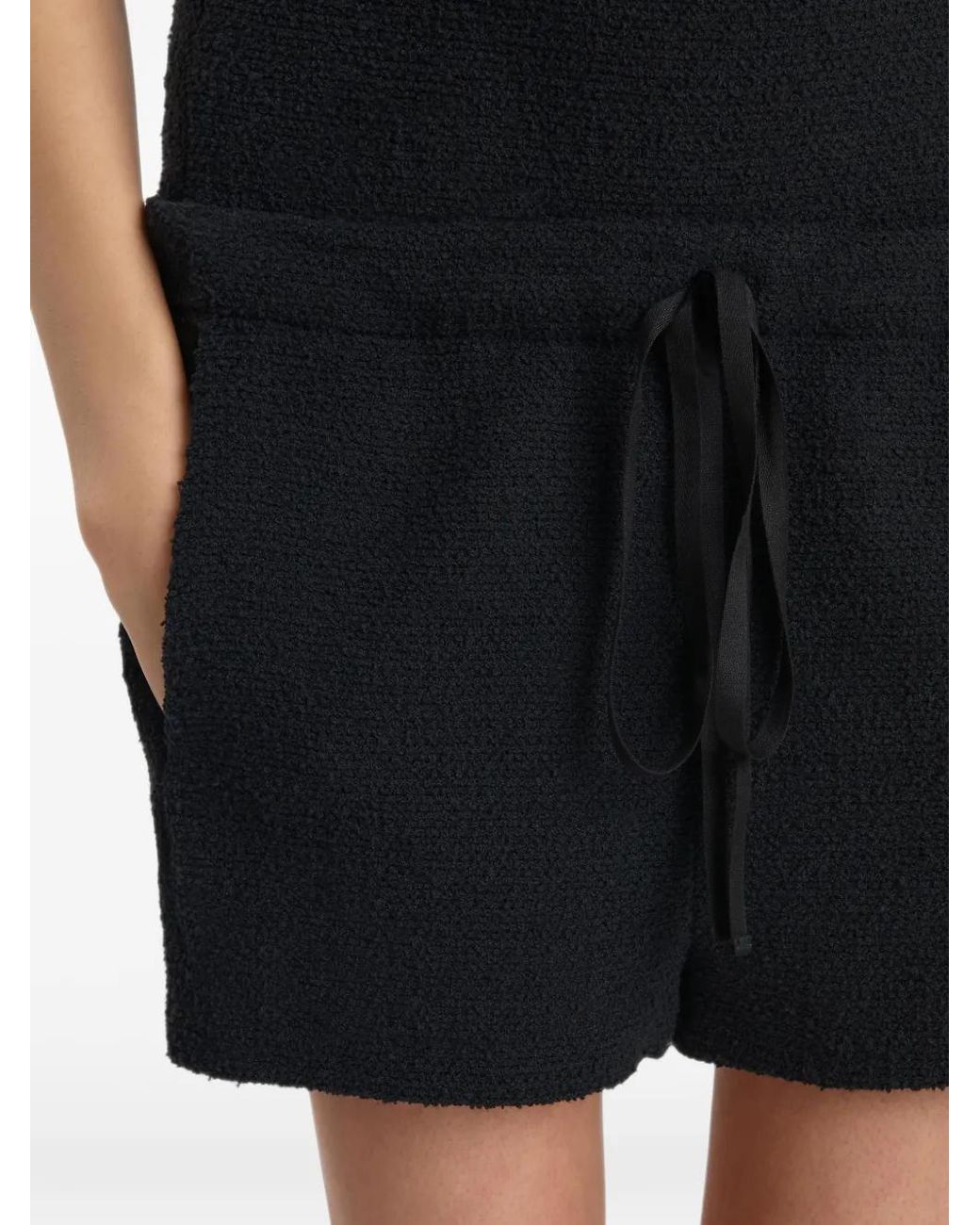 Khaite Black Robbie Shorts