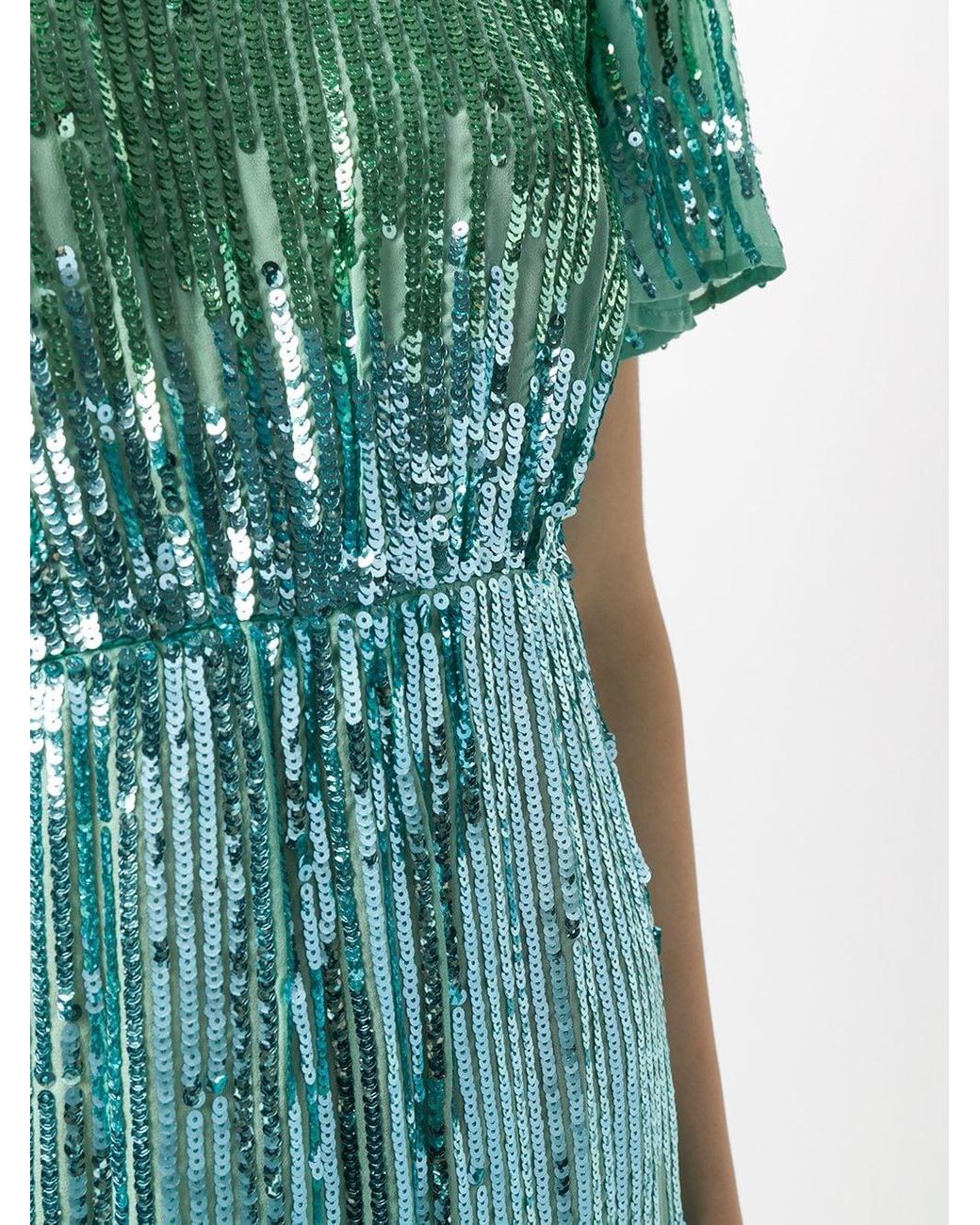 rixo venus sequin dress RIXO London Venus Sequin Cocktail Dress in Green