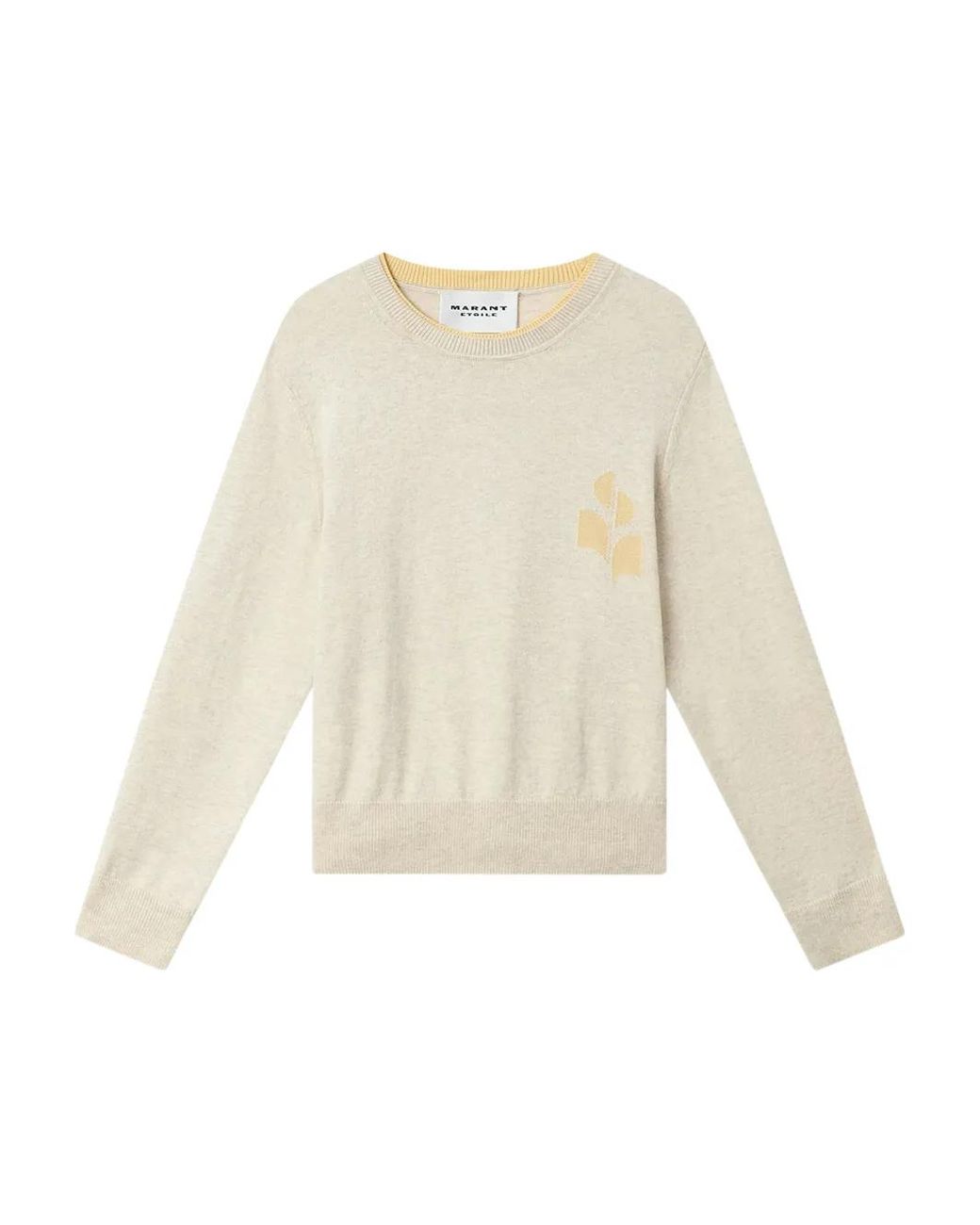 Isabel Marant White Logo Sweater