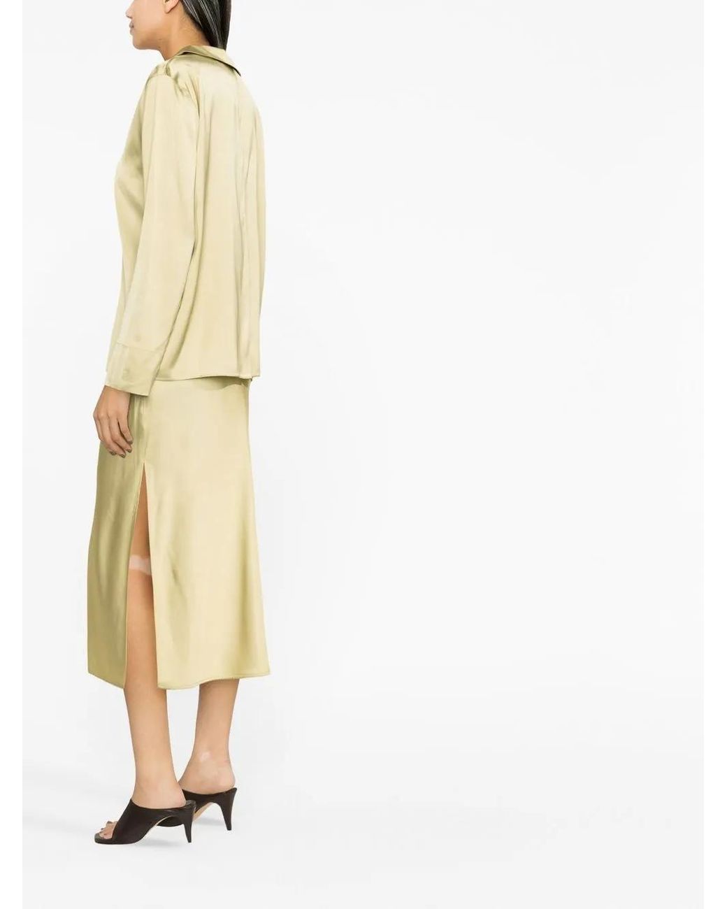 Jacquemus Yellow Logo-Plaque Blouse
