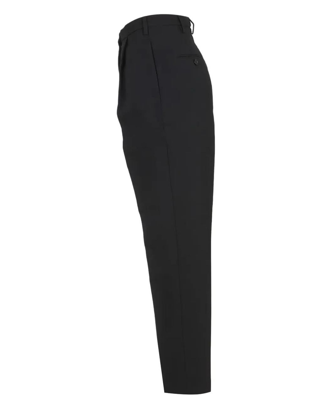 Pantalones Plisados Department 5 de color Black