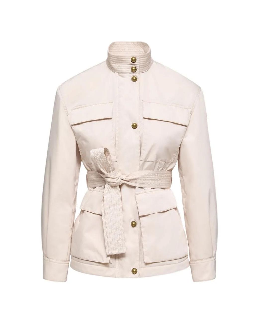 Moncler Natural Maitake Belted Jacket