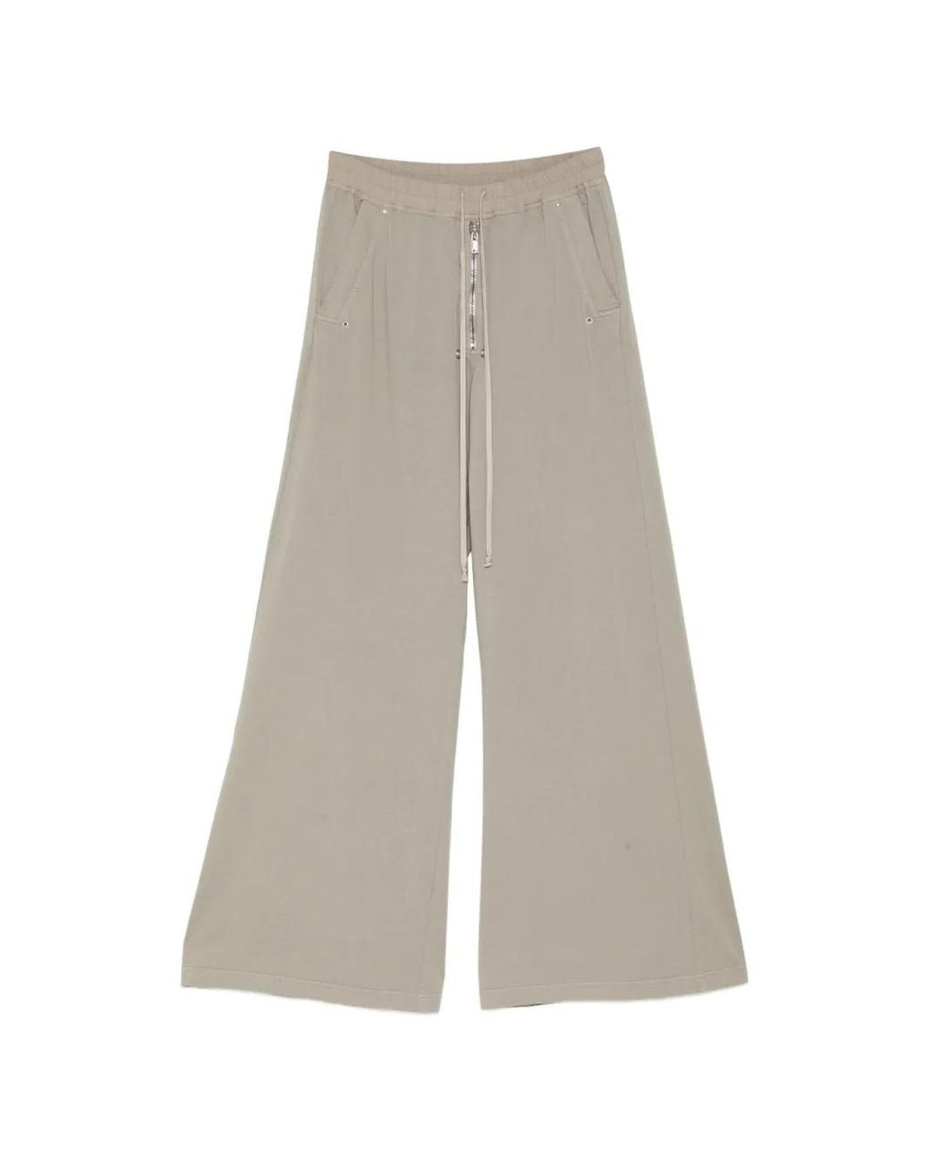 Rick Owens White Geth Belas Trousers for men