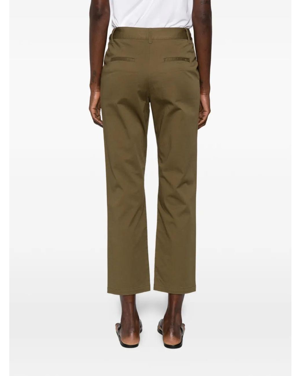 Gant Green Buttoned Trousers