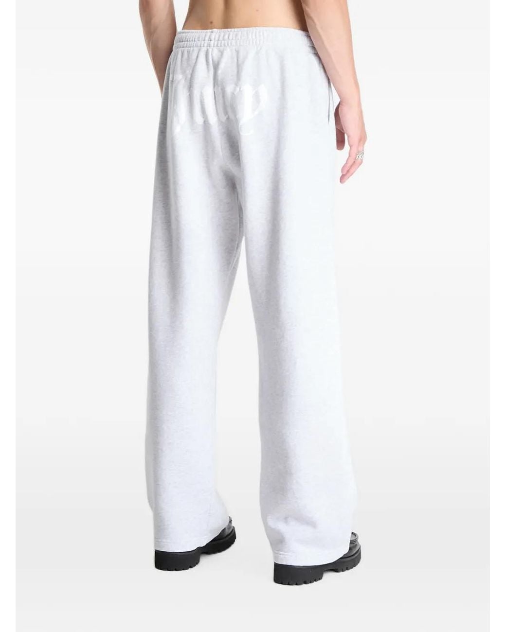 Sporty & Rich White X Juicy Couture Elasticated-Waistband Track Pants