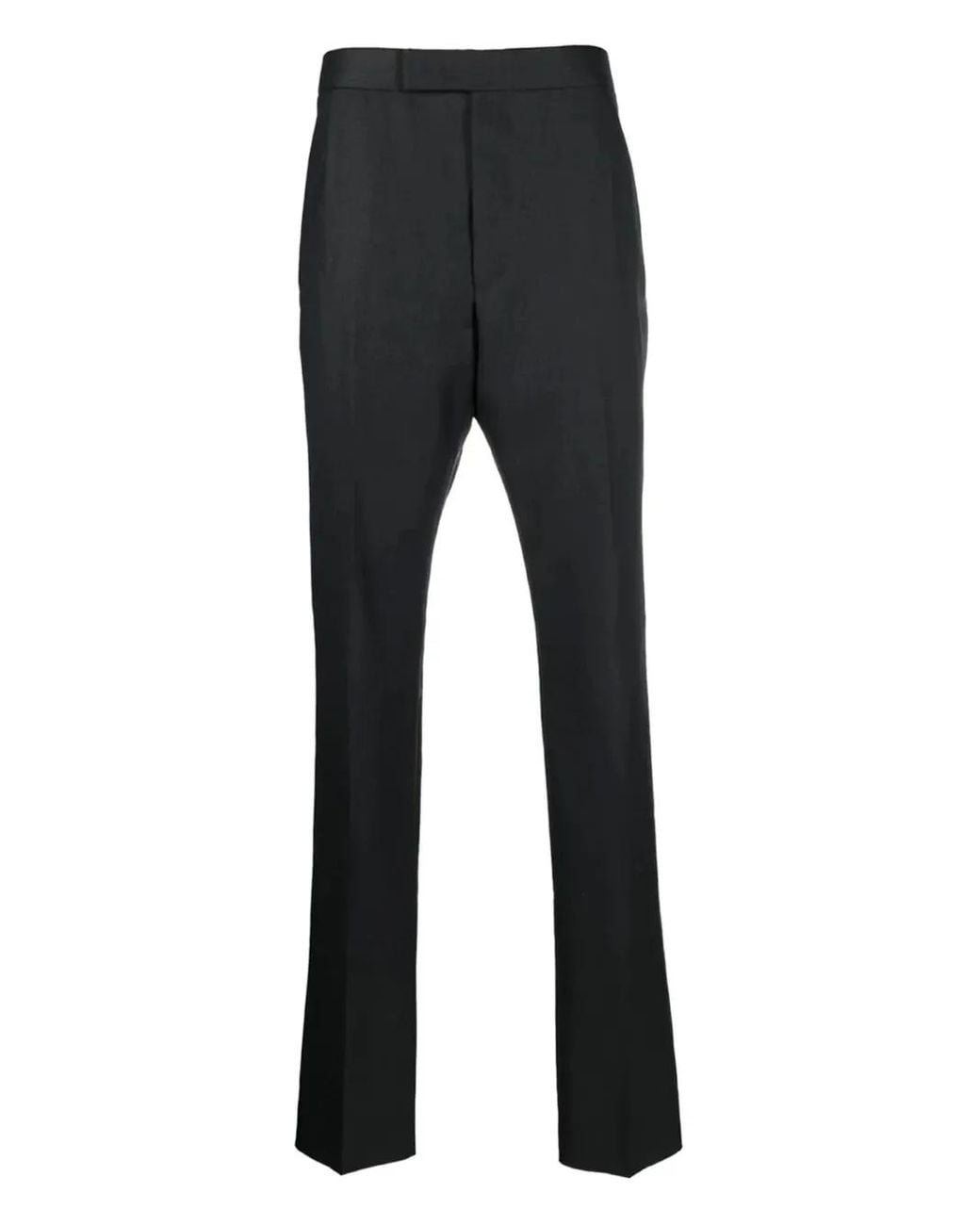 Thom Browne Blue Back-Strap Tailored Trousers for men