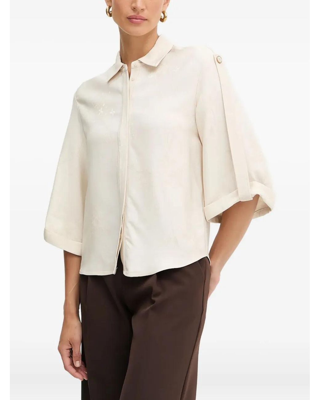 MARCIANO BY GUESS White Button Shirt