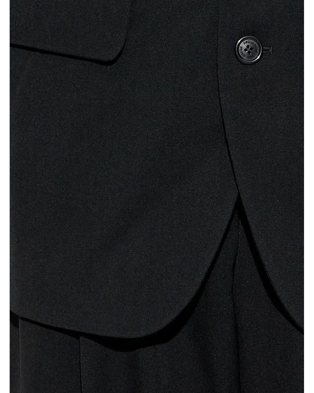 DSquared² Einreihiger Anzug in Black für Herren