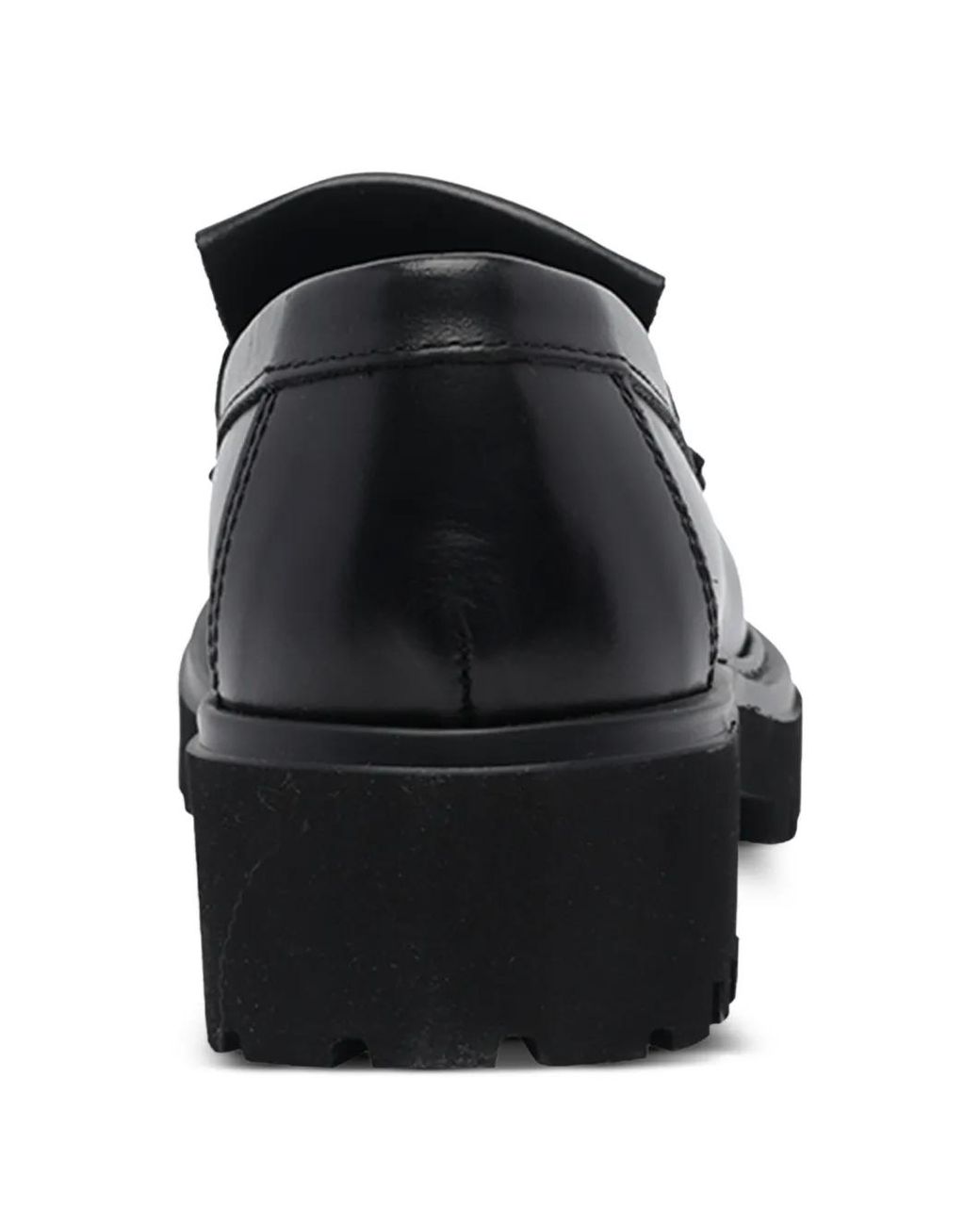 Pawelk's Black Tassel-Detail Chunky-Sole Loafers