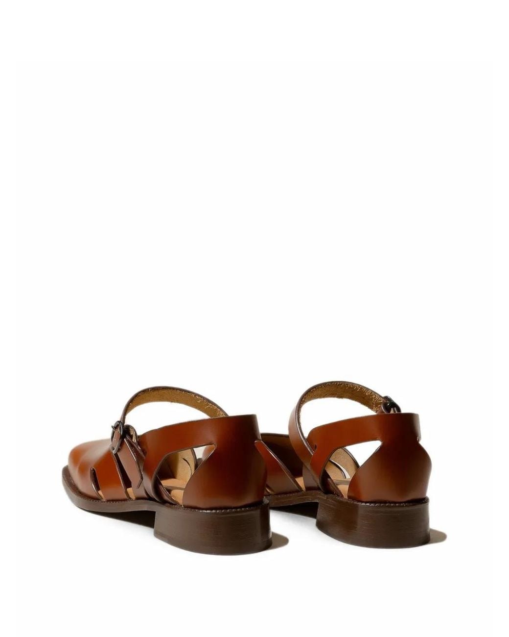 Hereu Brown Alorda Heeled Pumps