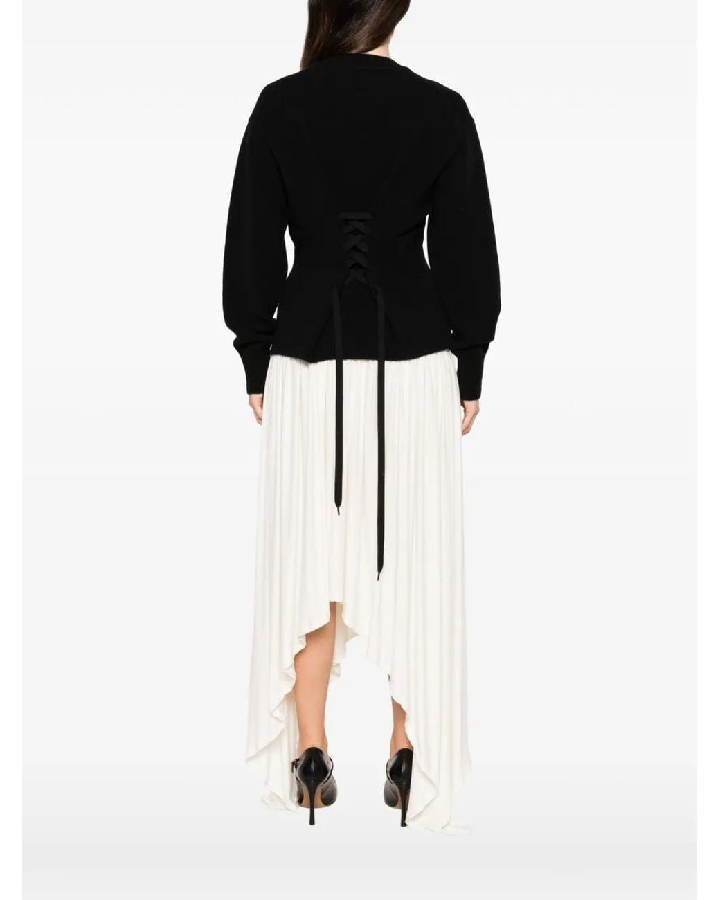 Pull À Design Structuré Simone Rocha en coloris Black