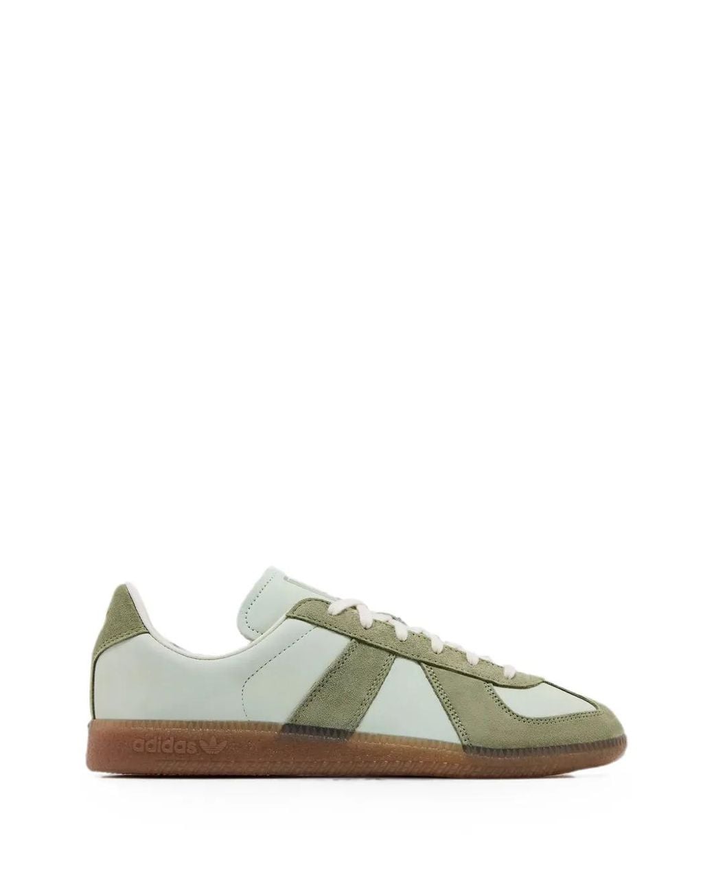 Adidas Green Baskets Bw Army X Kith À Empiècements En Daim