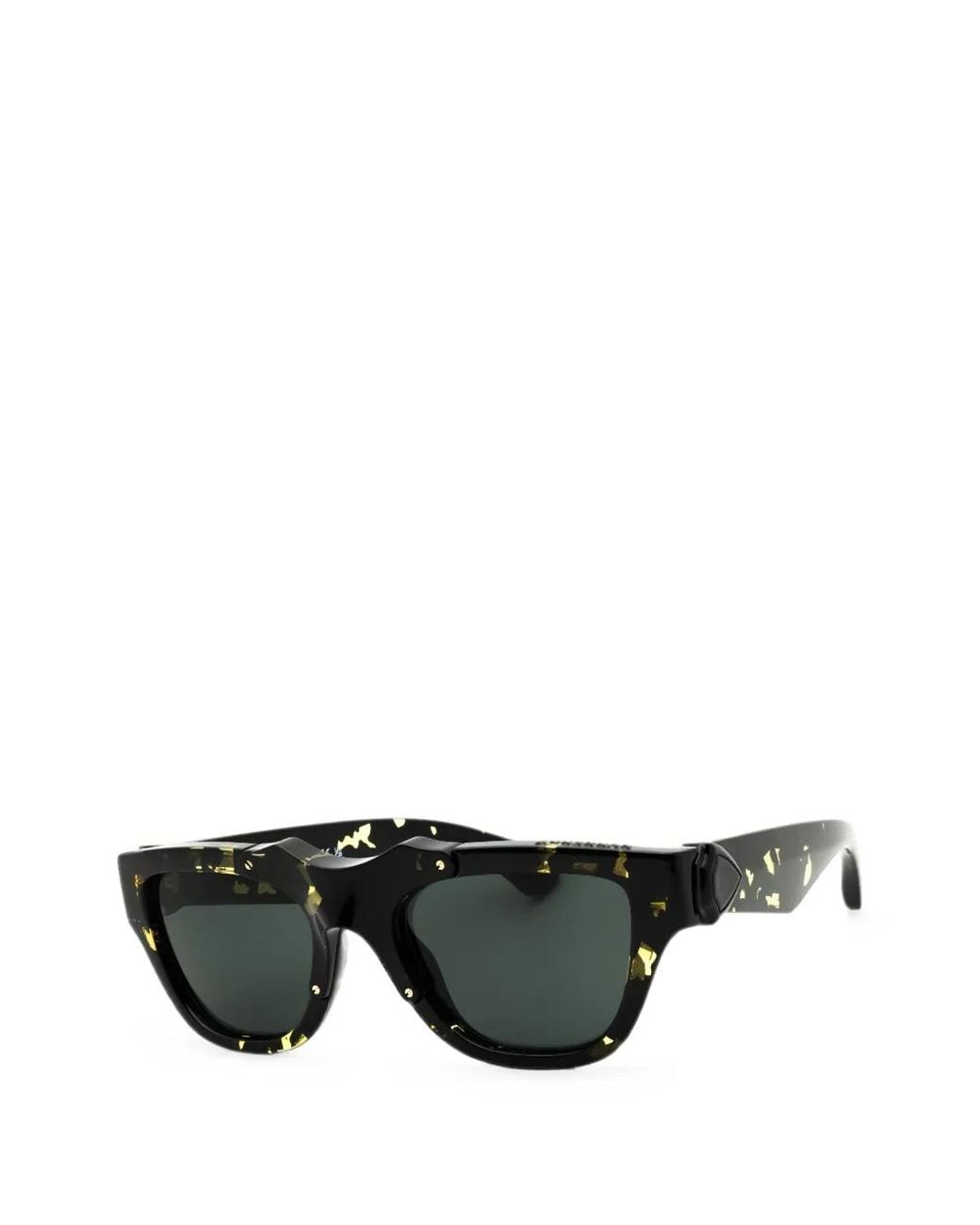 Burberry Black Rectangular-Frame Sunglasses for men