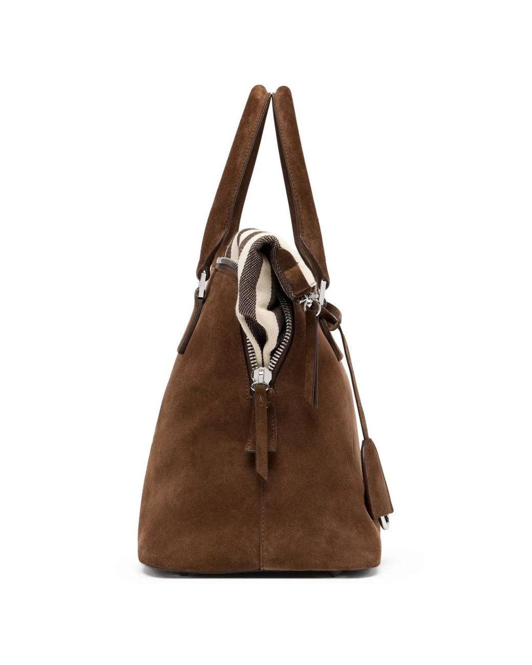 Maison Margiela Brown Medium 5Ac Tote Bag