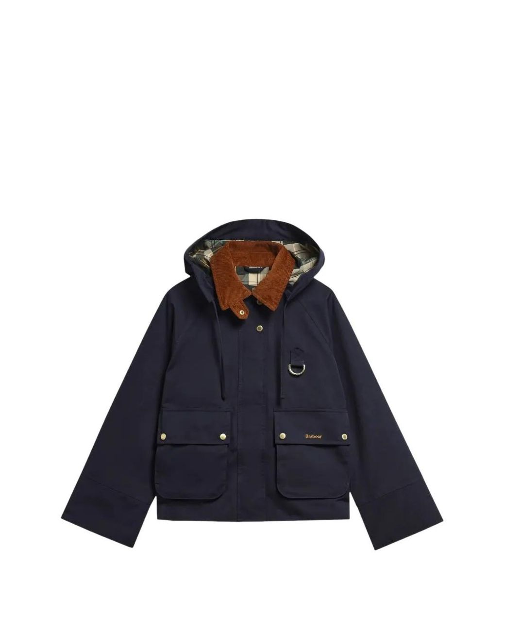 Barbour Blue Terrington Hooded Jacket