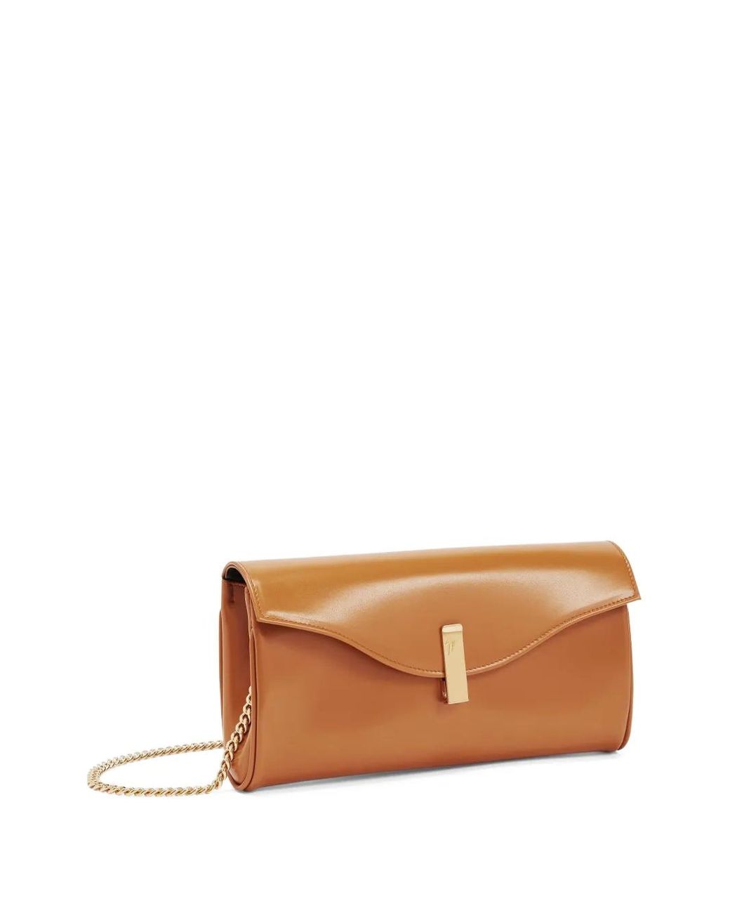 Giuseppe Zanotti Brown Flutie Clutch Bag