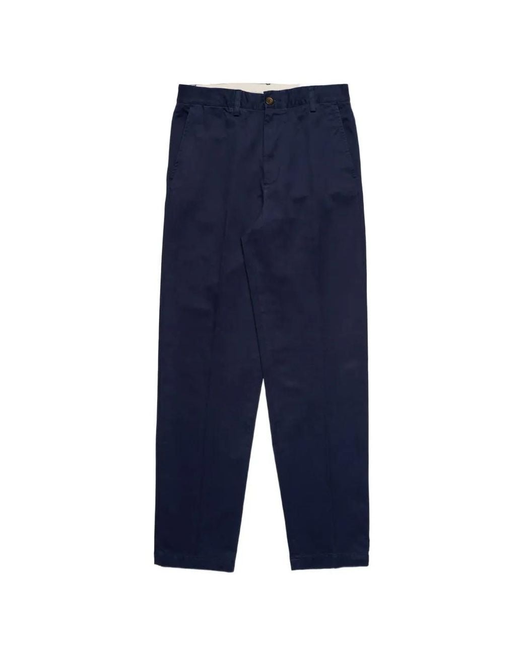 Sebago Blue Rendon Cotton Trousers for men