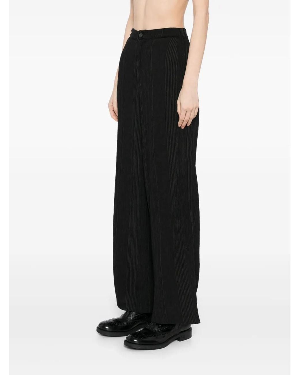 Transit Black Palazzo Trousers