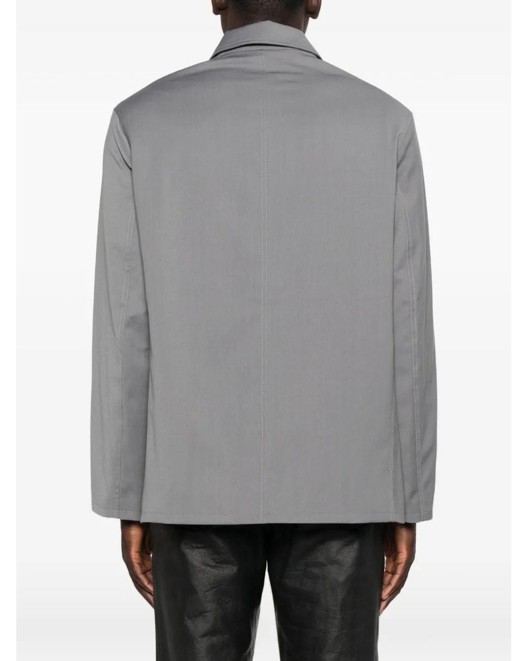 Etudes Studio Gray Dress Up Worker Jacket for men