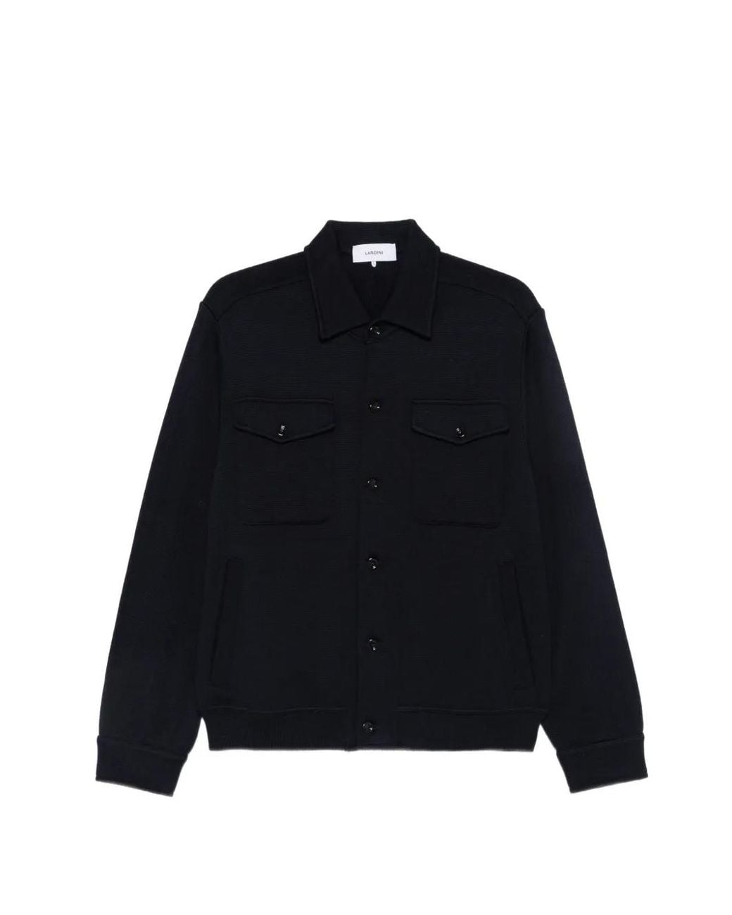 Lardini Button-Up Vest in het Black voor heren