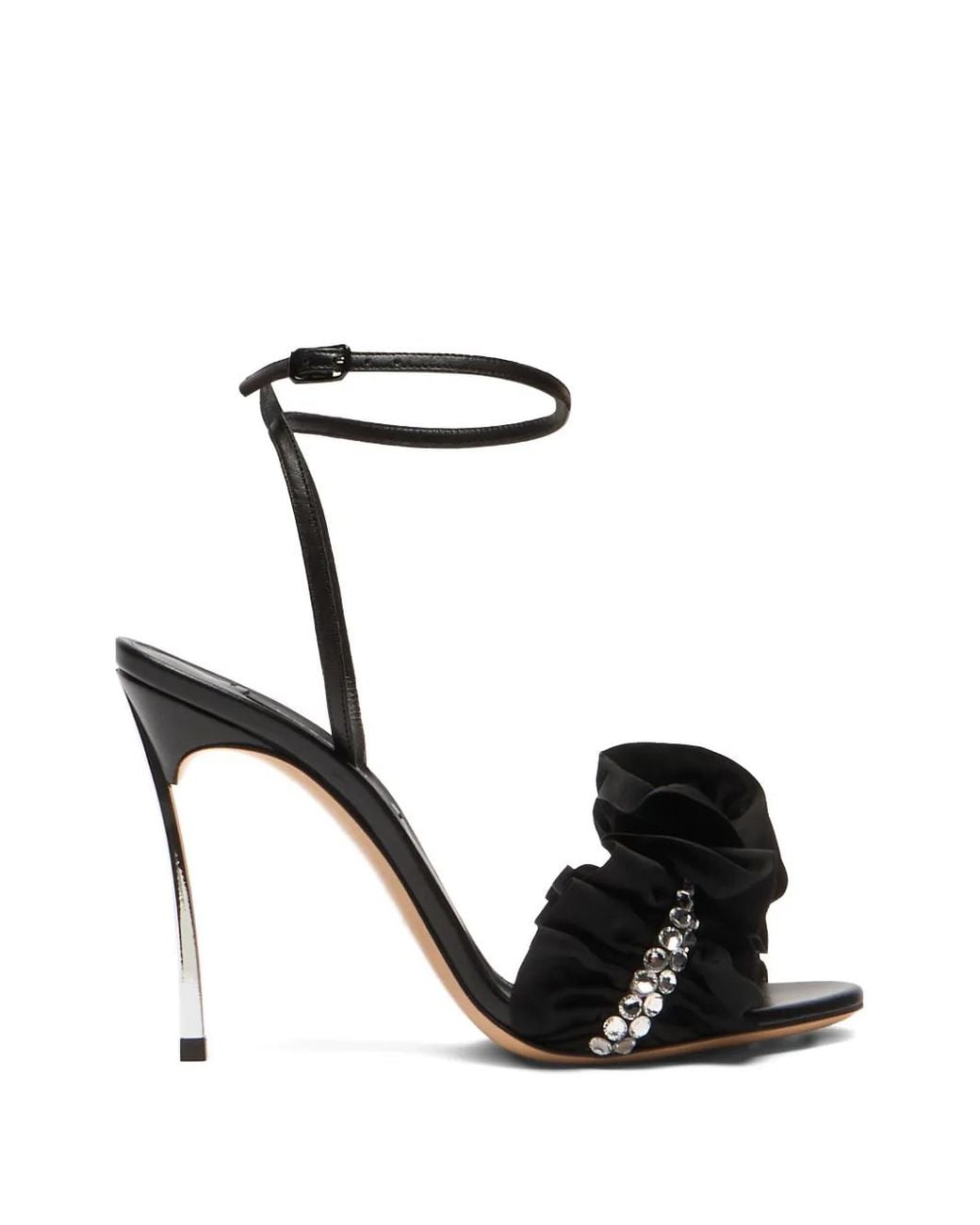 Casadei Black Annabel Blade Sandals