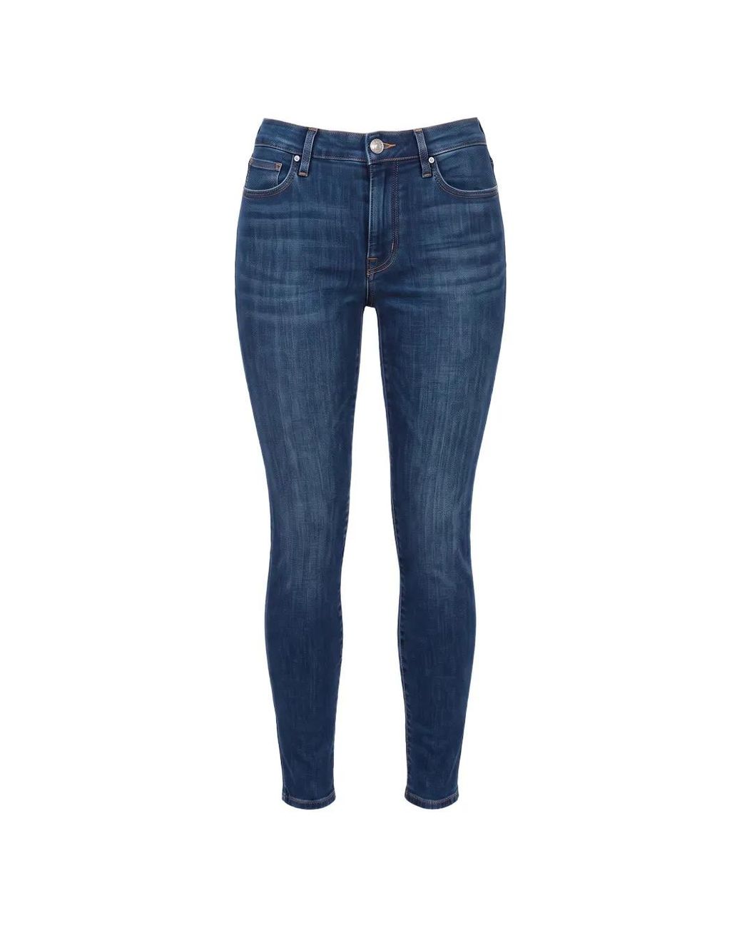 FRAME Blue Five-Pockets Jeans