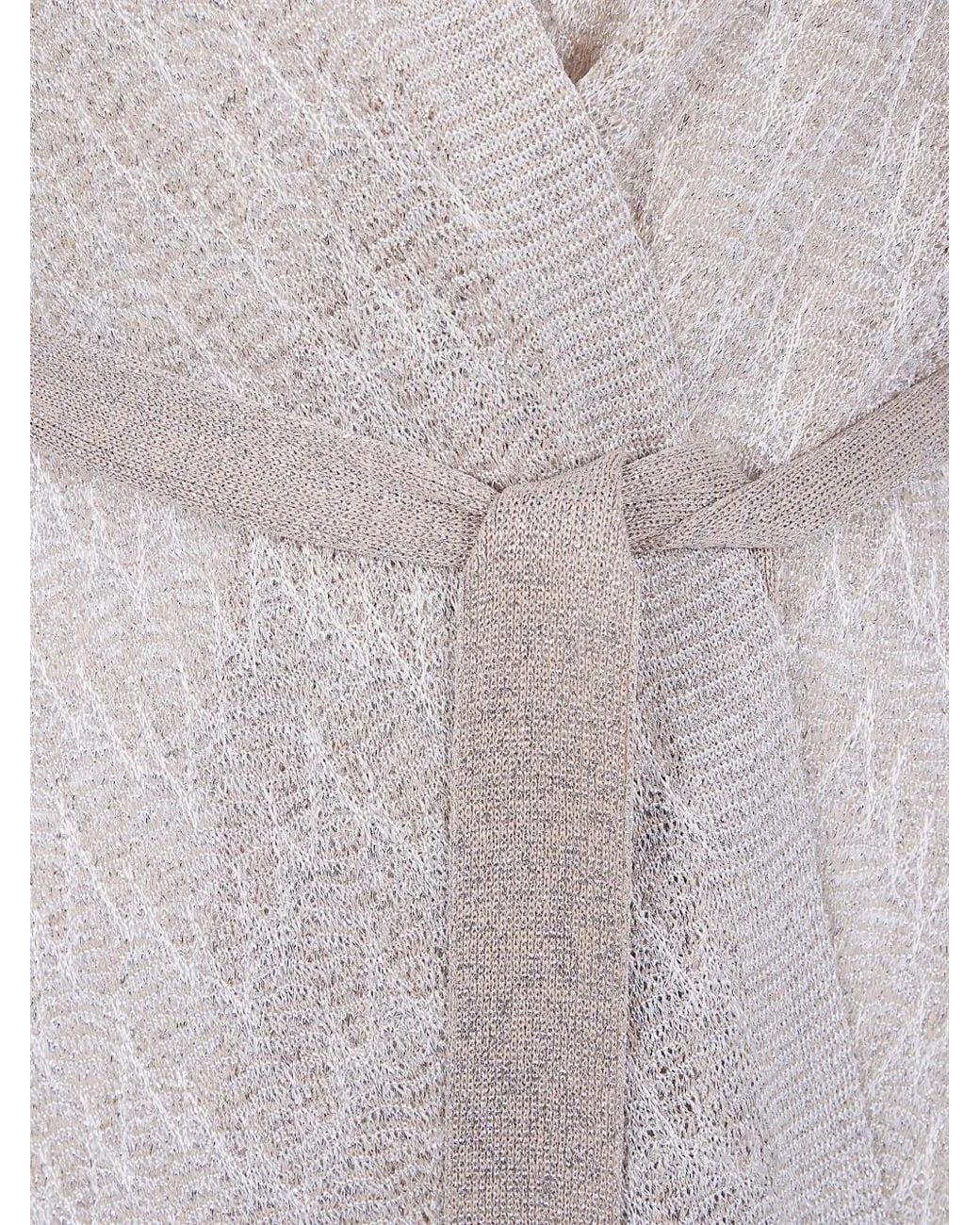 D.exterior Gray Veste À Motif Zigzag