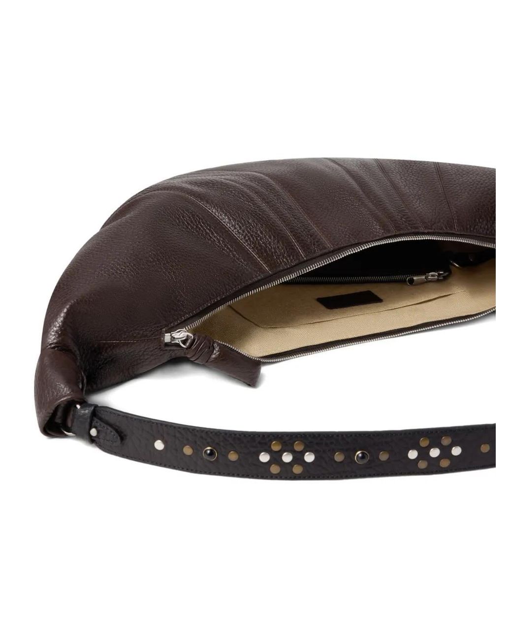 Lemaire Metallic Western Studs Croissant Backpack
