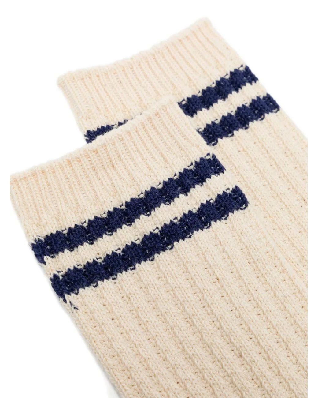 Anonymous Ism White Striped Socks