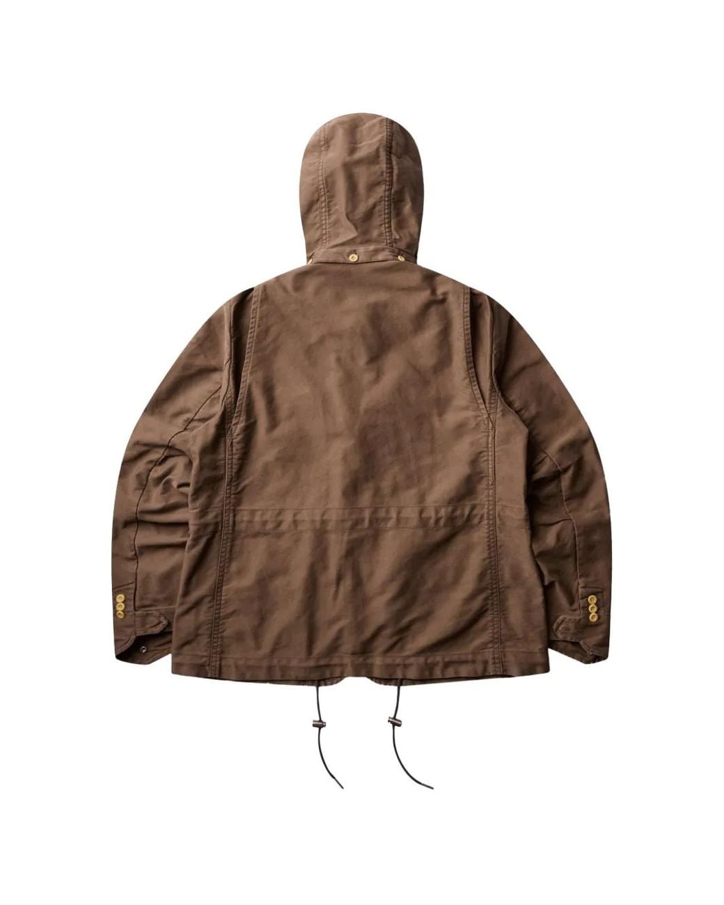 Sacai Brown Zip-Fastening Jacket