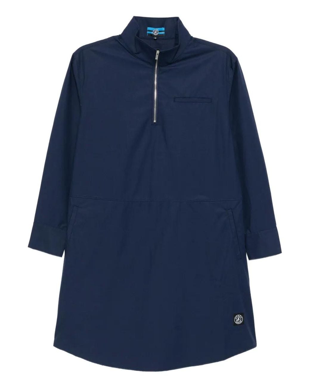 SPORT b. by agnès b. Blue Half Zipped Dress