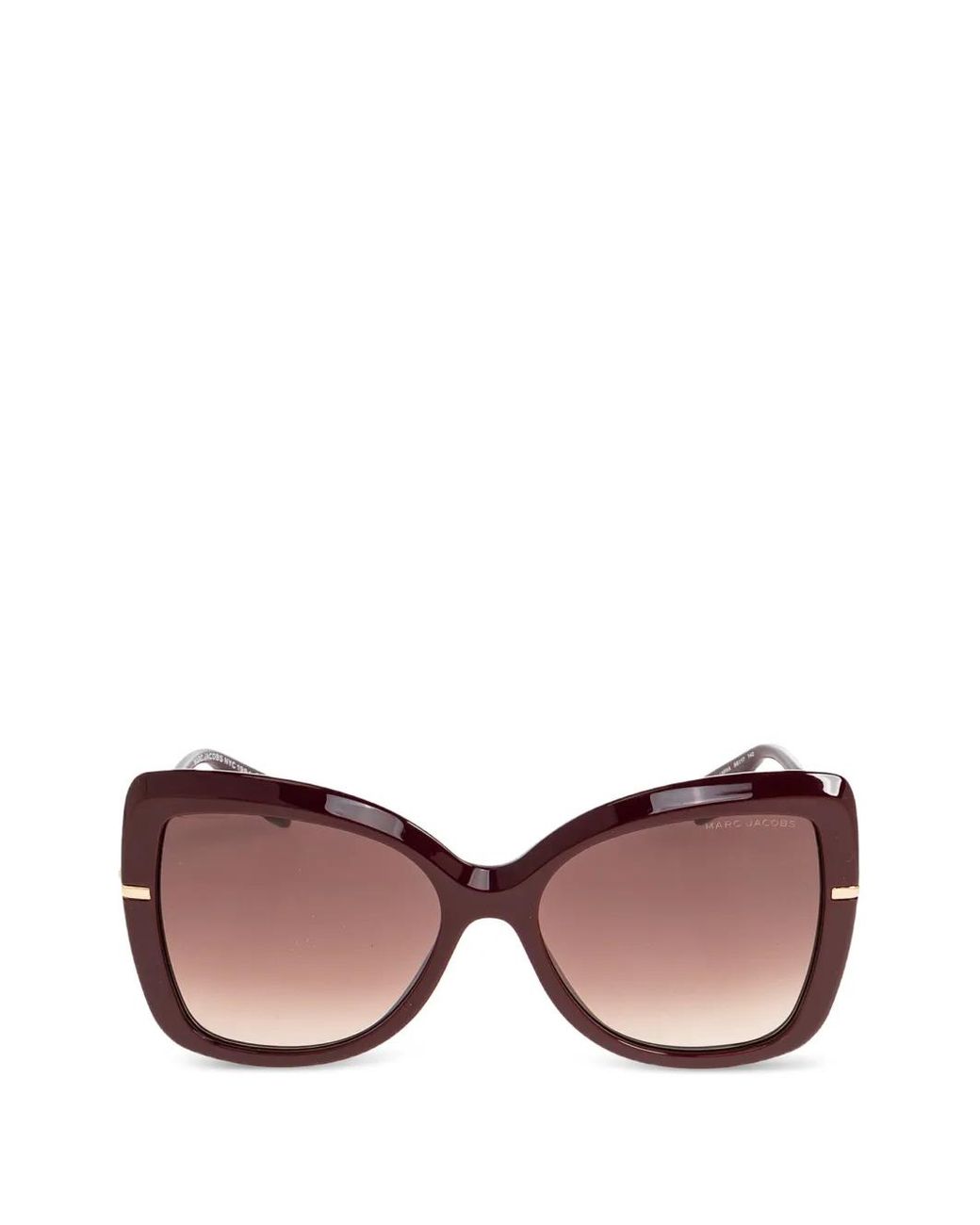 Marc Jacobs Pink Lunettes De Soleil À Monture Géométrique