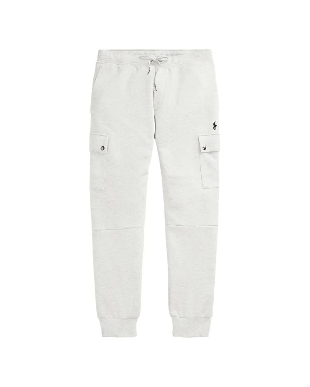 Polo Ralph Lauren White Pantalon De Jogging À Lien De Resserrage for men