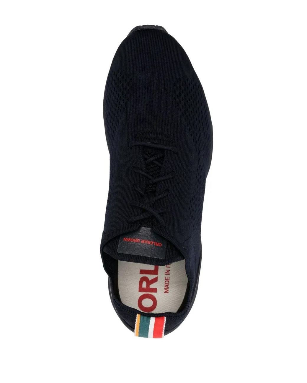 Orlebar Brown Blue Somerled Knitted Sneakers for men
