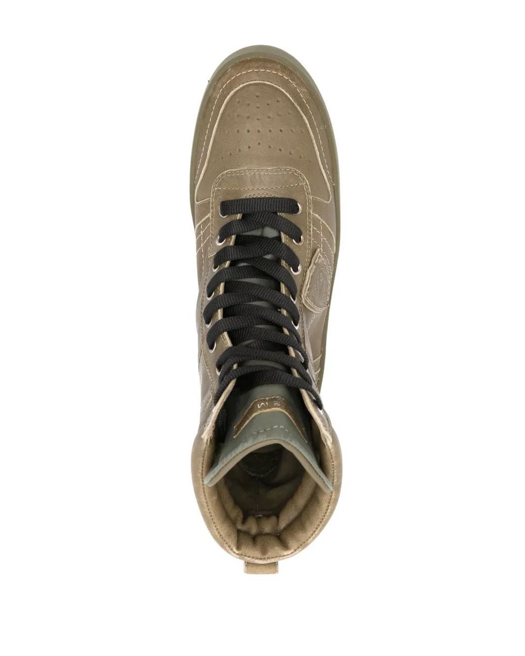 Philippe Model Nice High-Top-Sneakers in Brown für Herren